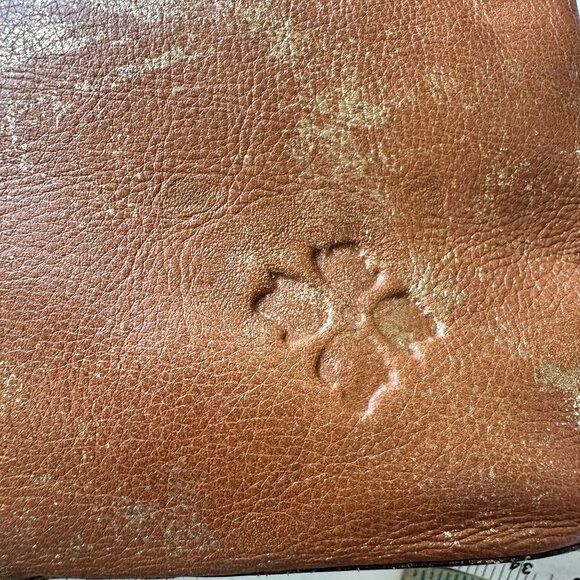 Patricia Nash Womens Leather Purse Embroidered Brown Boho Crossbody Handcrafted - Picture 6 of 13